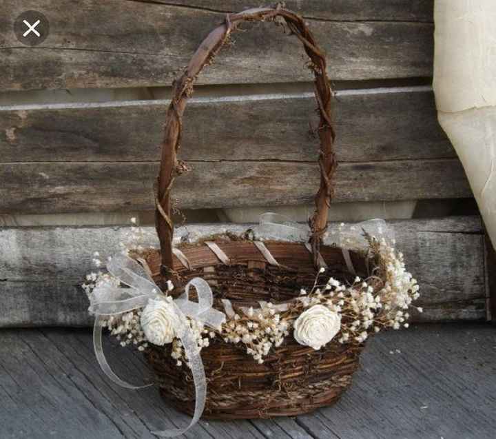 Canastas de mimbre para pajecitas - 4