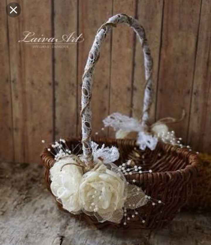 Canastas de mimbre para pajecitas - 6