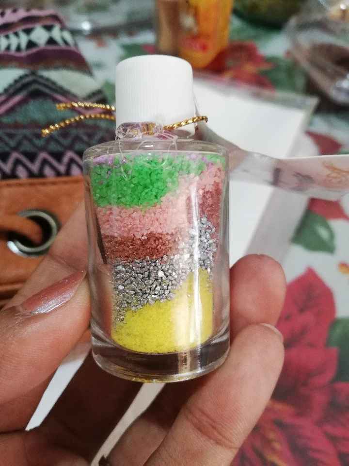 Arroceros, alfileteros y botellitas diy para la misa - 3