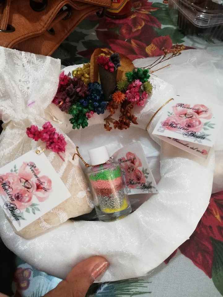 Arroceros, alfileteros y botellitas diy para la misa - 6