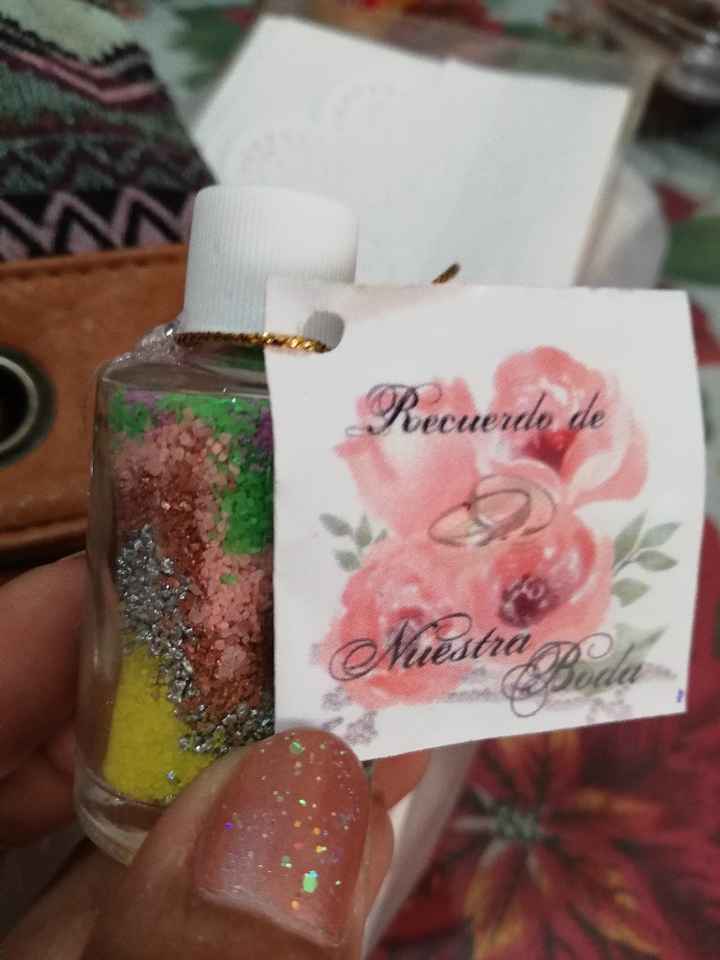 Arroceros, alfileteros y botellitas diy para la misa - 7