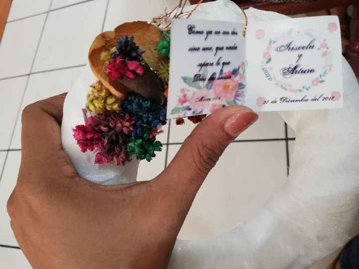 Arroceros, alfileteros y botellitas diy para la misa - 8