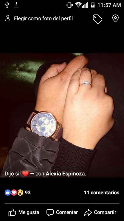 Si hubieras podido elegir el anillo de compromiso.. - 1