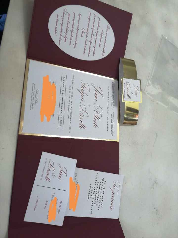 Mis invitaciones ❤️ (casi listas) - 2