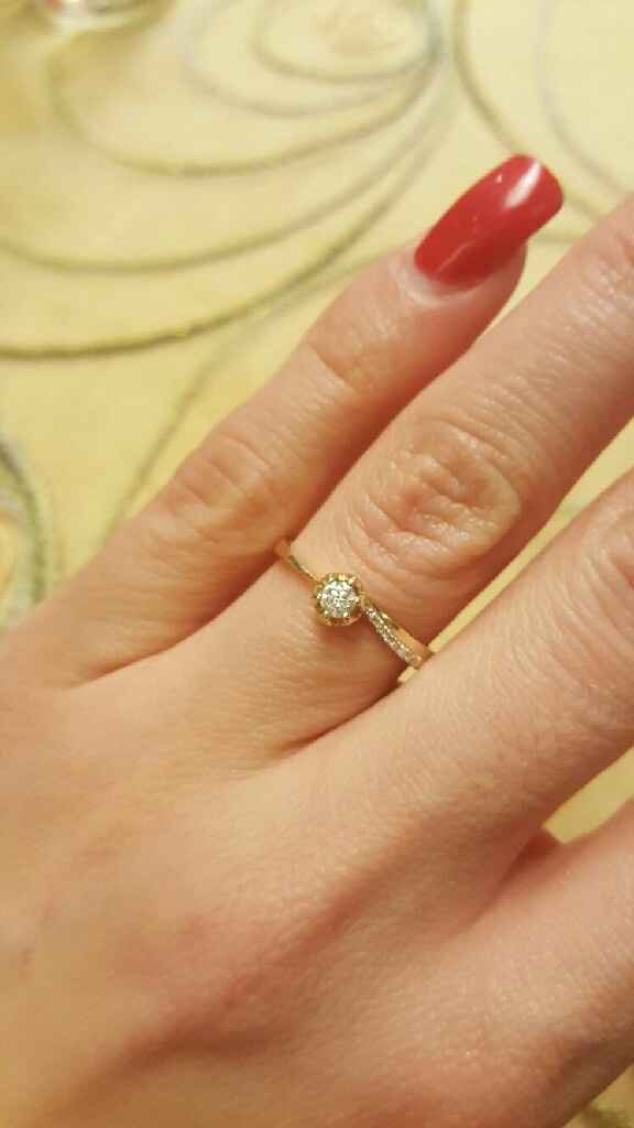 Compartan su anillo de compromiso ? - 1