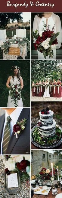 • Boda Greenery + 1 Color • i d e a s • - 6