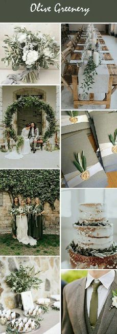 • Boda Greenery + 1 Color • i d e a s • - 7