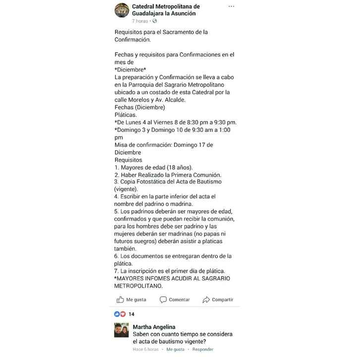 Confirmación - 1