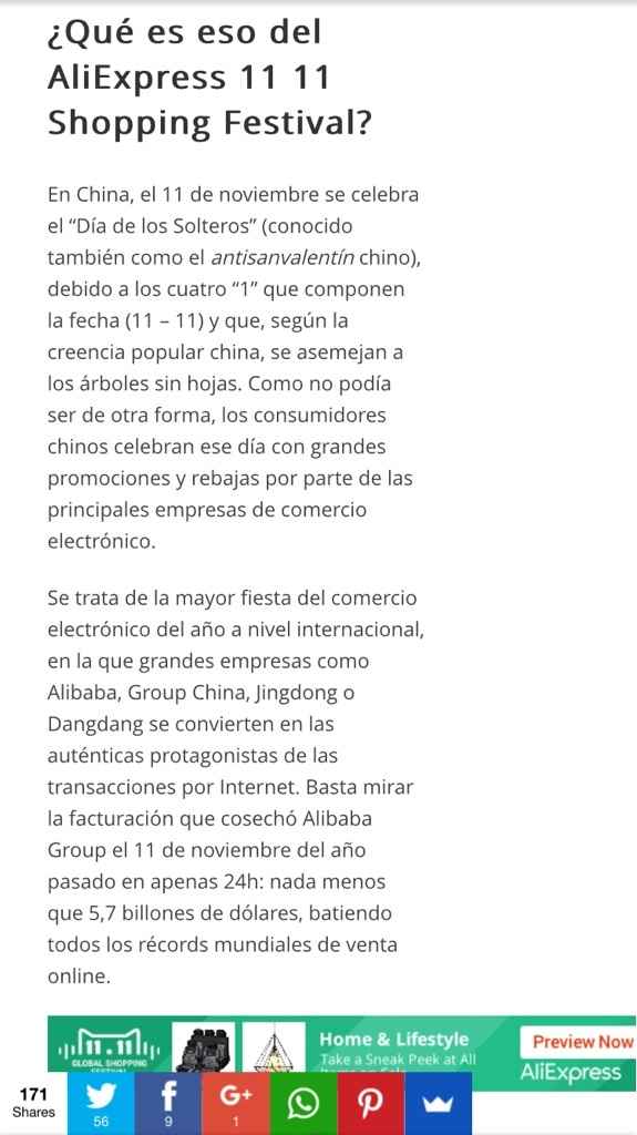 Descuentos en aliexpress!! 1111 - 1