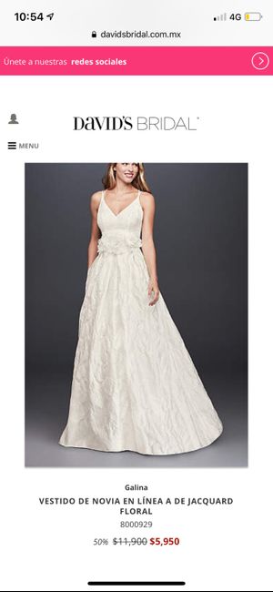 Vestido de novia - 1