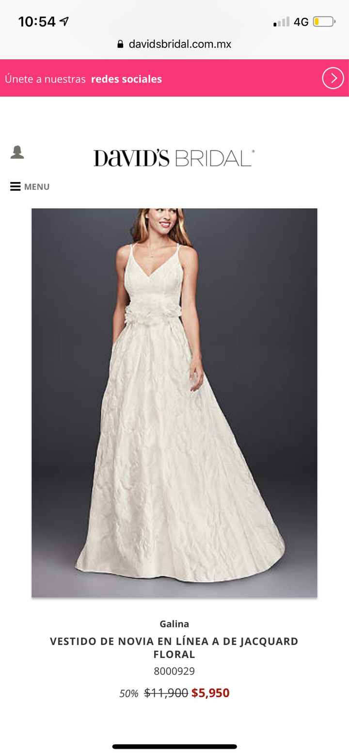 Vestido de novia - 1