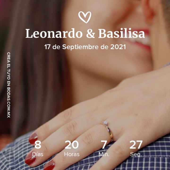 a 99 dias 😊👰🤵 - 1