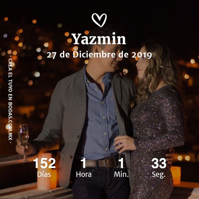 Tu contador de boda - 1