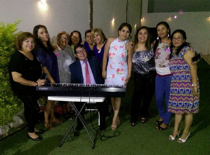 Con el tío pianista