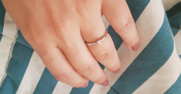 Si hubieras podido elegir el anillo de compromiso.. - 1
