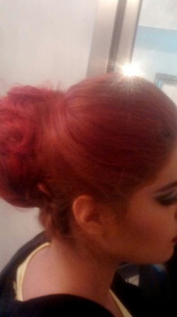 Prueba de maquillaje y peinado... - 3