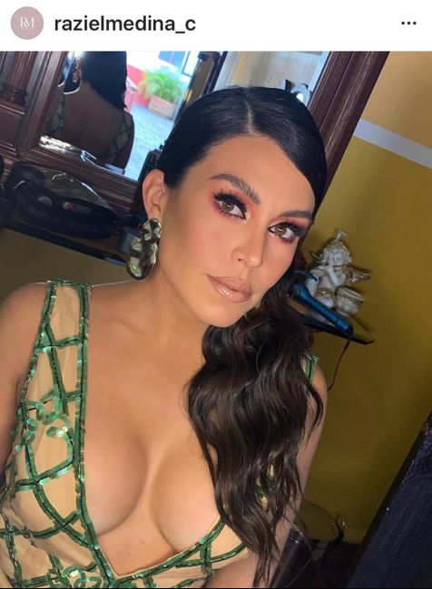 Maquillaje y peinado contratado ✅✅👰🏽 - 1