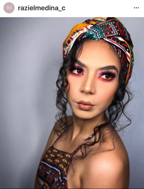 Maquillaje y peinado contratado ✅✅👰🏽 - 2