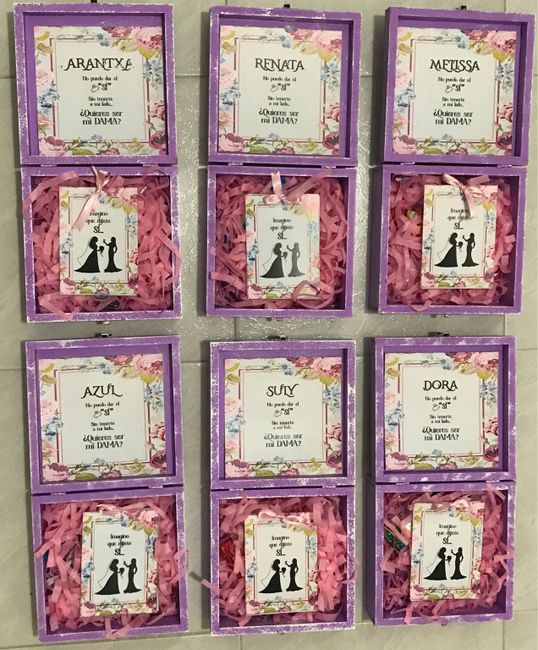 Terminé los regalos de mis damitas 💜 - 7