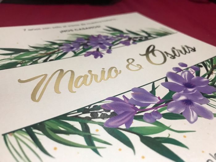 Mis invitaciones 😍📜👰🏽🤵🏽 5
