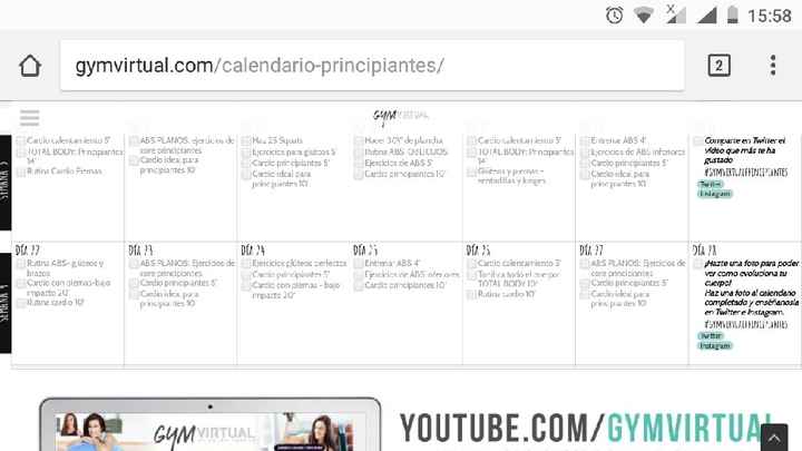 Día 2, reto 28 días - 2