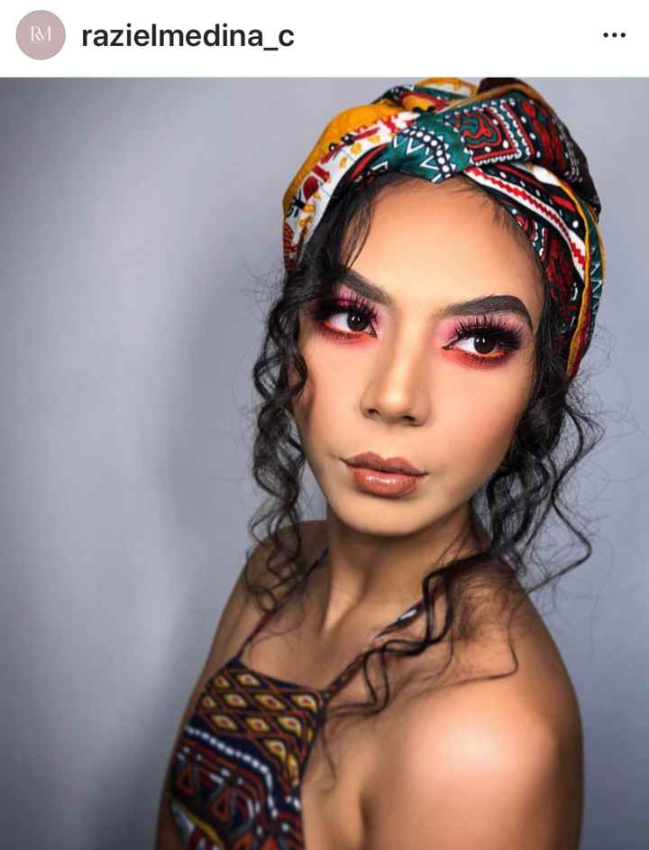 Maquillaje y peinado contratado ✅✅👰🏽 - 2