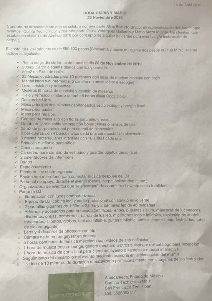 Por fin firmamos contrato 📝💍 - 1