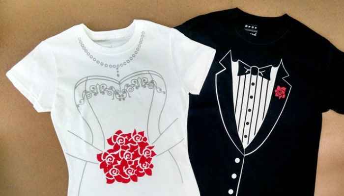 Ideas de playeras para sesión Save The Date - 1