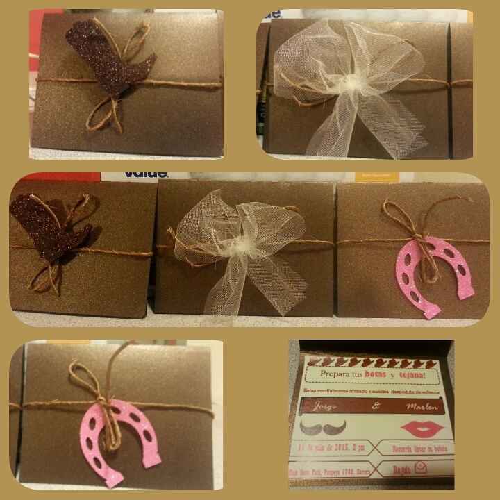 Diy  mis invitaciones de despedida de solteros.. - 1