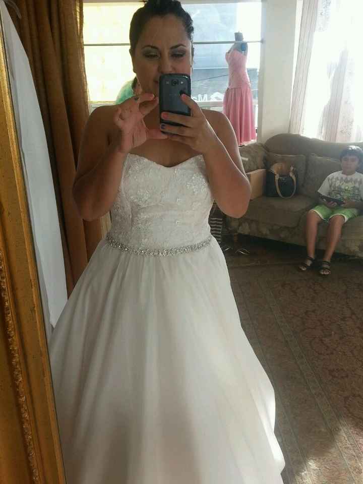 Primera prueba de vestido.. - 2
