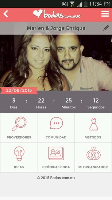 Cuánto te falta para decir "sí, acepto"? - 1