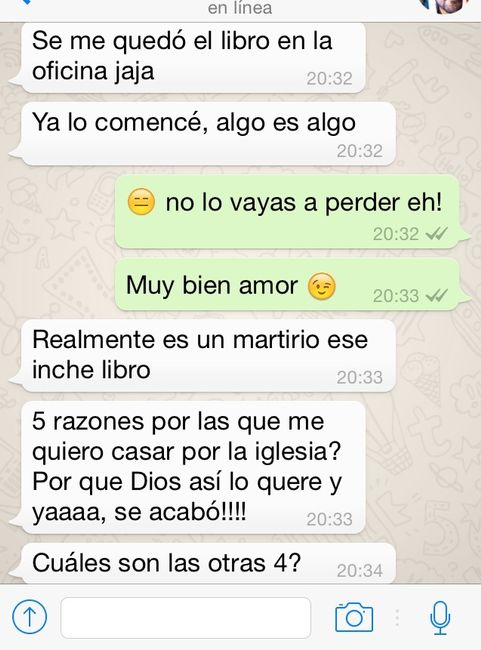 A unos días de las Pláticas Prematrimoniales... Y estos son los temas: - 1