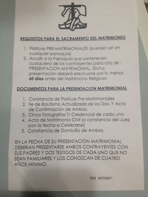 Tramites iglesia - 1