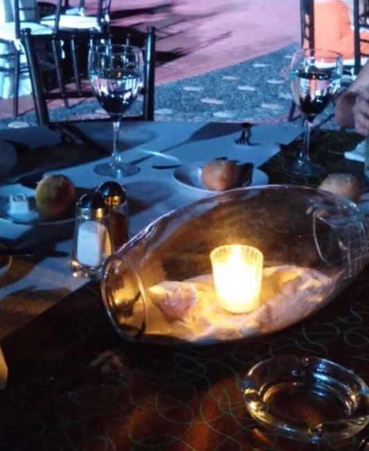 Centros de mesa para boda en playa - 1