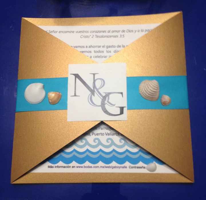 Y así quedaron las invitaciones - 1