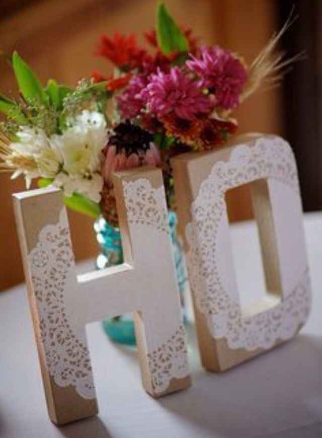 ¡Ayuda por favor!  ¿Como decoro mis letras de madera? - 2