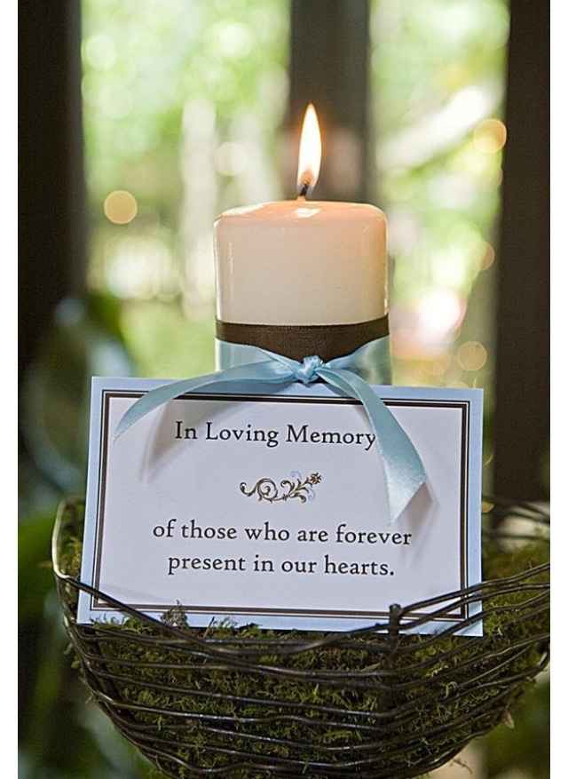 Ideas para recordar a los que se nos adelantaron - 7