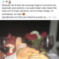 Como anunciaron su compromiso en redes sociales - 2