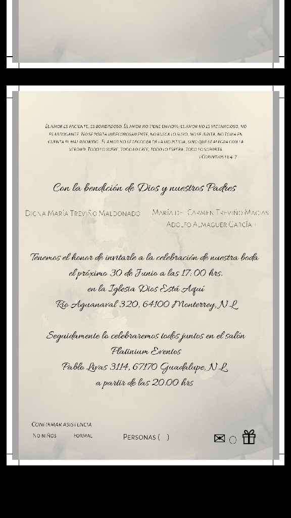 ¡ya tengo las invitaciones! - 2