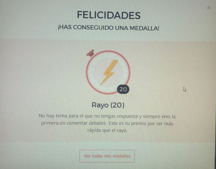 Medalla nueva 😎💪 - 1