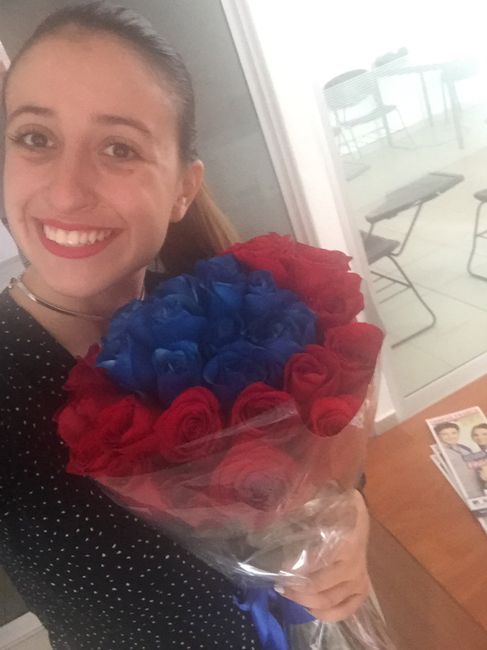 Detalles antes de la boda ¿su fm les ha mandado flores? - 2