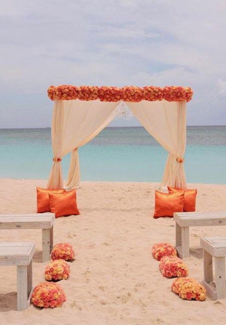 Decoración para ceremonias en la playa - 5