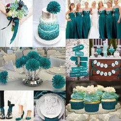 Decoraciones en los mismos colores