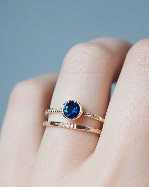 💍Anillos de compromiso en azul 💍🙌🏻 - 6