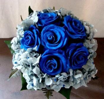 💐 Ramos de novia en azul 💙💐 - 11