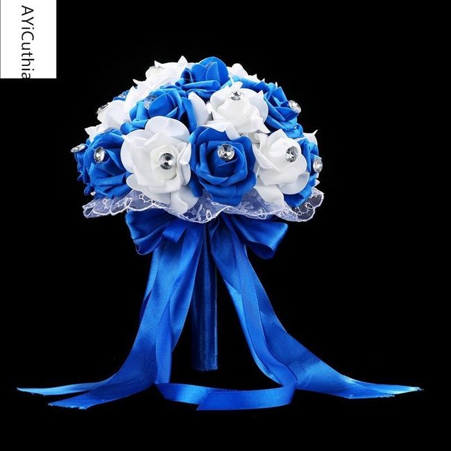💐 Ramos de novia en azul 💙💐 - 12