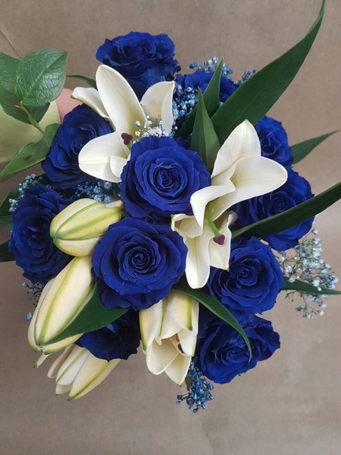 💐 Ramos de novia en azul 💙💐 - 13