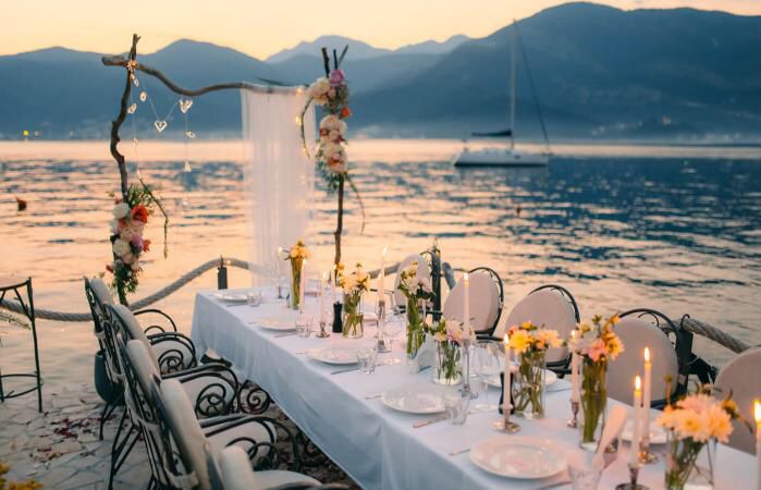 Décoration mesas boda en playa 🌴 - 5