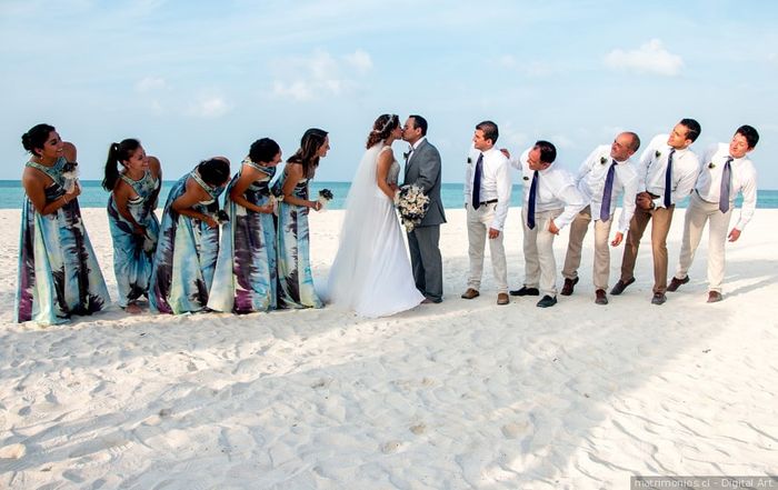 Fotos con tus damos y damas para boda en 🏝 - 5
