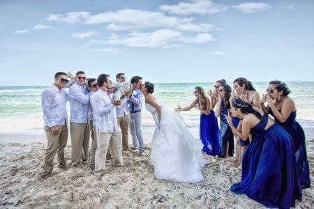 Fotos con tus damos y damas para boda en 🏝 - 6
